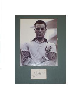 John Charles signed presentation