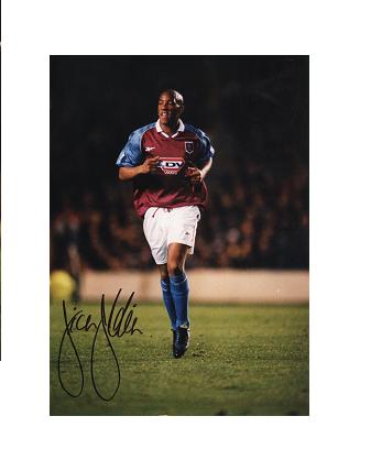 Dion Dublin in Aston Villa colours