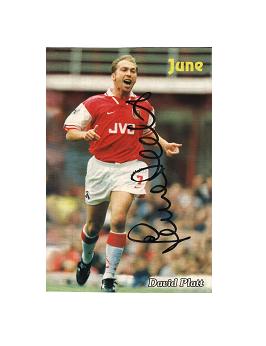 David Platt signed picture