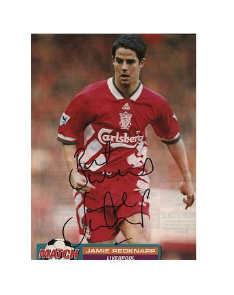 Jamie Redknapp signed Liverpool image