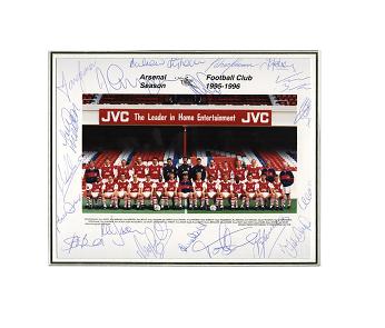 Arsenal team photo 1996