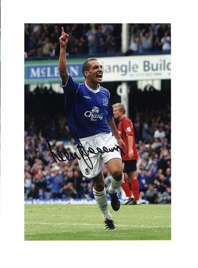 Leon Osman signed photo