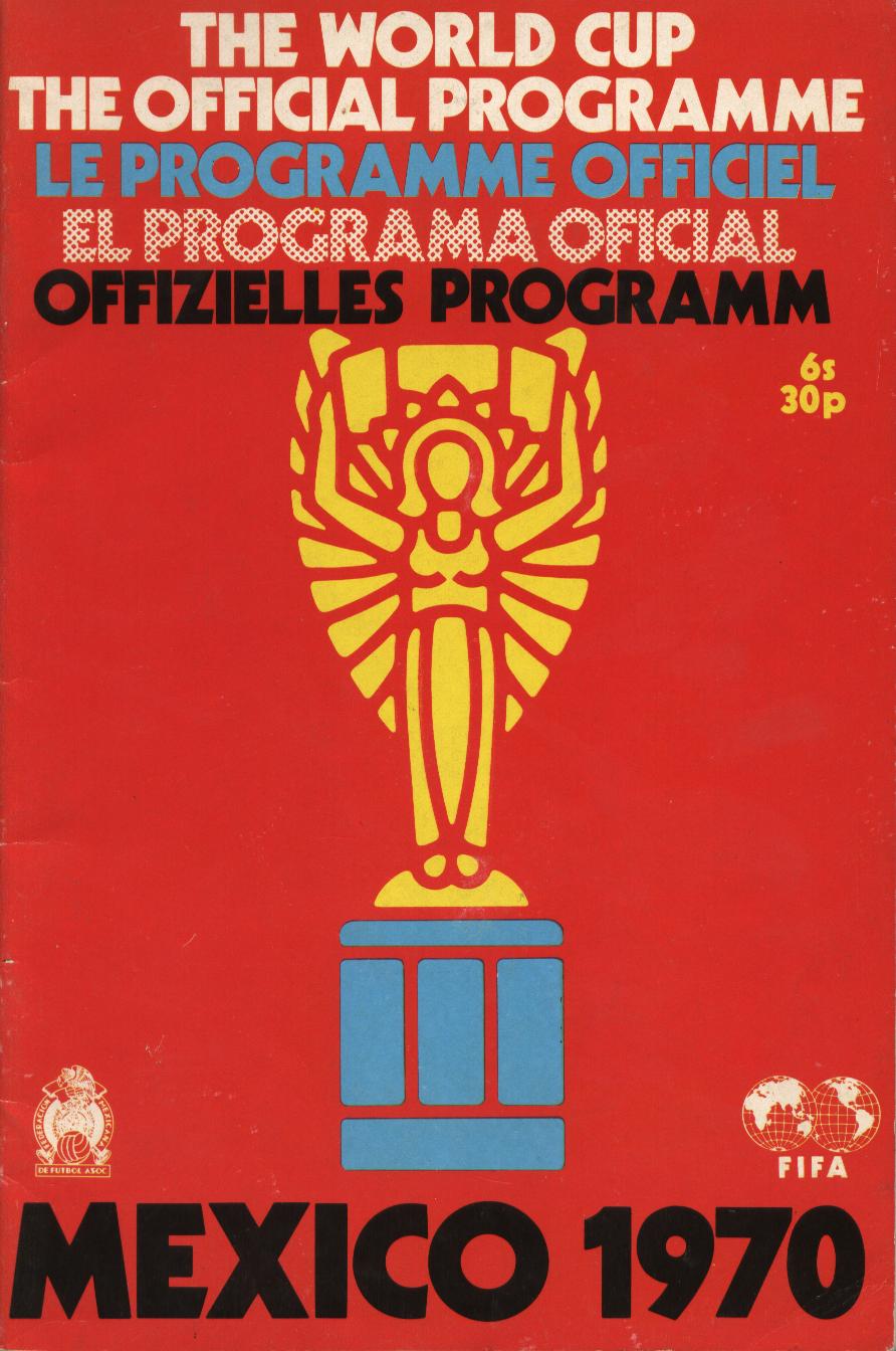 World Cup 1970 programme