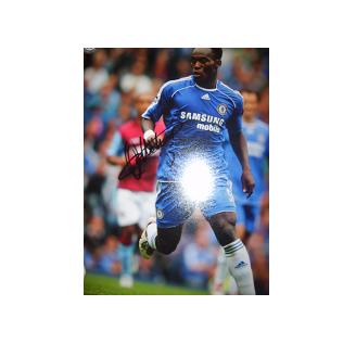Michael Essien Chelsea star signed photo