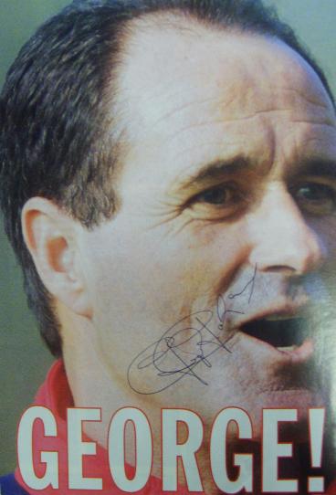 George Graham signed magazine picture