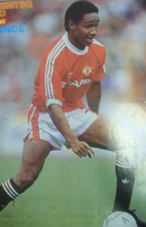 Manchester United Paul Ince signed magazine picture