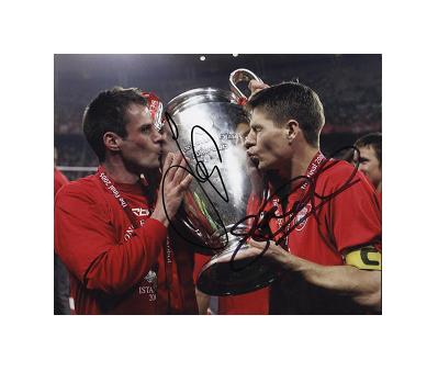 Steve Gerrard & Jamie Carragher Liverpool legends