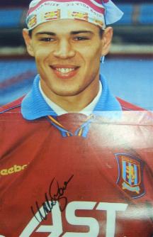 Savo Milosovich Aston Villa signed magazine picture