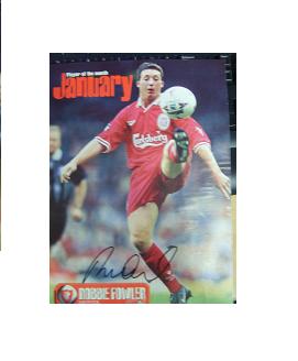 Robbie Fowler Liverpool star 