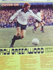 Roy Greenwood Derby County