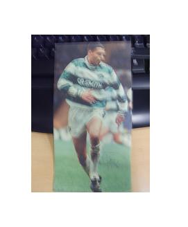 Piere Van Hooydonk Celtic signed magazine picture