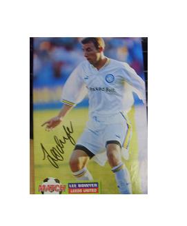 Lee Bowyer Leeds United star signed picture