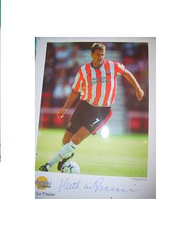 Matt Le Tissier Southampton star signed picture