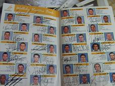Multi signed Australian rugby Programme
