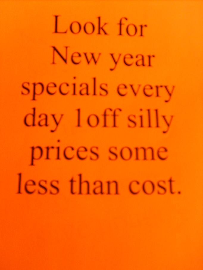 1111 New Years silly offers