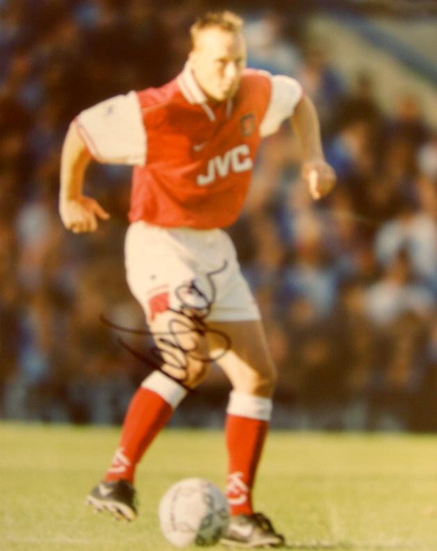 Lee Dixon signed photo