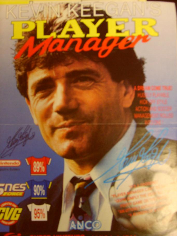 Keegan the manager signed