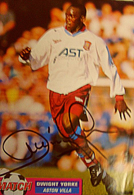 Dion Dublin signed Aston Villa Picture