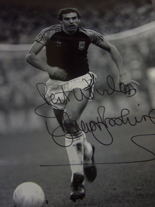 Trevor Brooking signed West Ham image