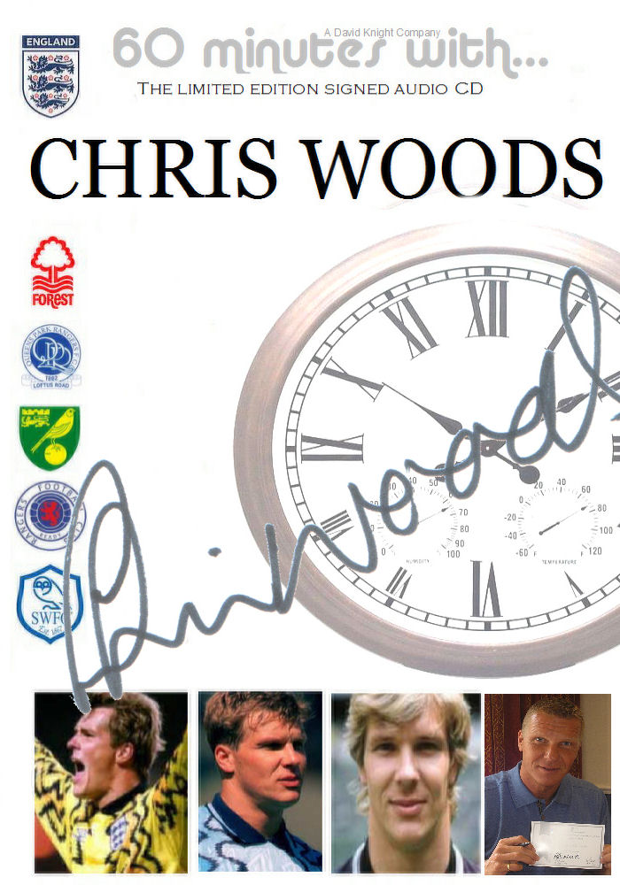 Chris Woods signed audio cd