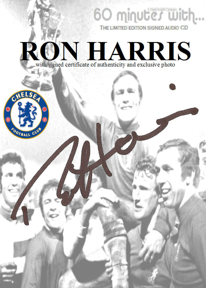 Ron Harris signed audio cd