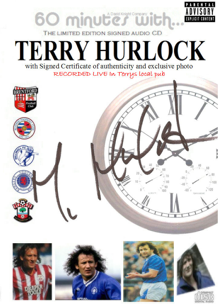 Terry Hurlock signed audio cd