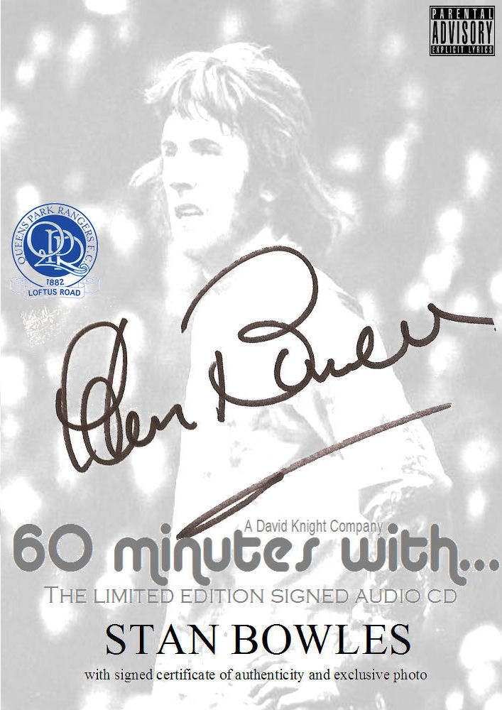 Stan Bowles signed audio cd