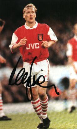 Lee Dixon Arsenal and England signed image