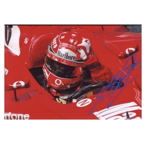 Michael Schumacher Signed Photo - 2