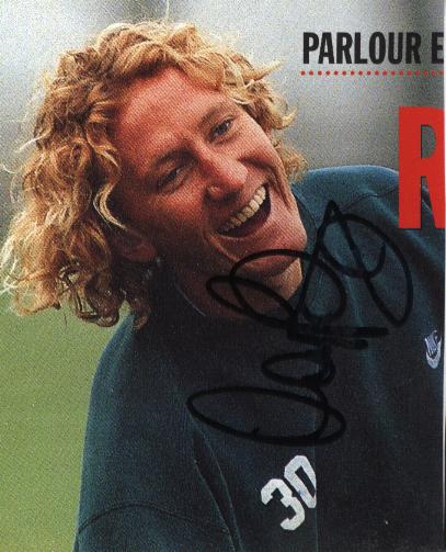 Arsenal star Ray Parlour