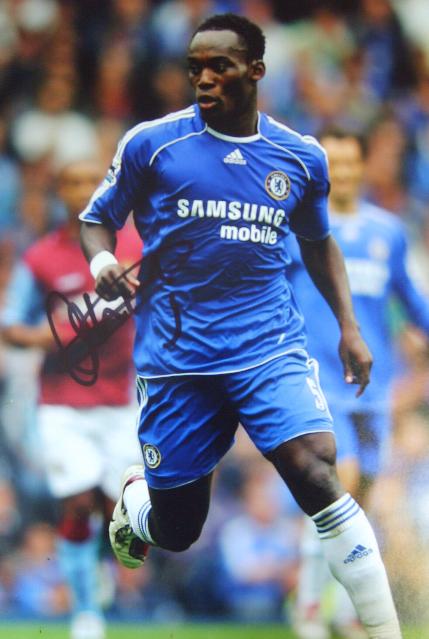 Chelsea star Michael Essien in action save 30