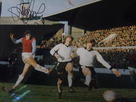 Trevor Brooking signed West Ham image