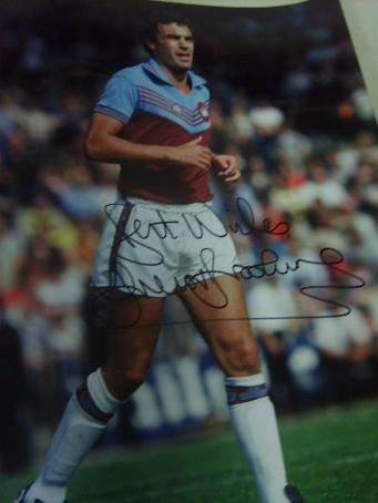 Trevor Brooking signed West Ham image