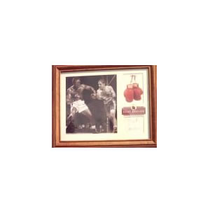 Rocky Marciano Signed Boxing Presentation 