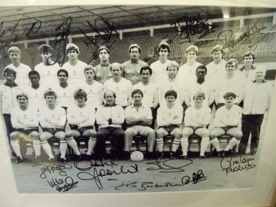 Tottenham 1984 team sign by 12