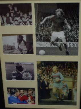 Bobby Moore unsigned collection of images