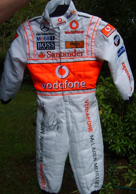 Lewis Hamilton offical replica racing overalls 