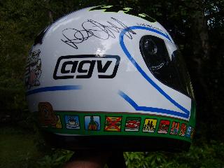 Valentino Rossi signed Helmet