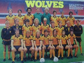 Wolves team signed by 8 including Andy Gray, John Richards