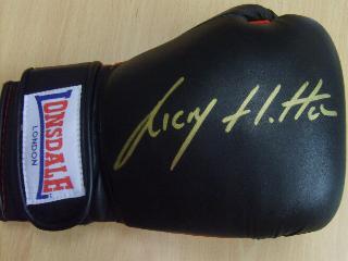 Ricky Hatton signed boxing glove 
