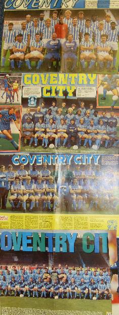 Coventry City autograph bonanza approx 88 autograhs