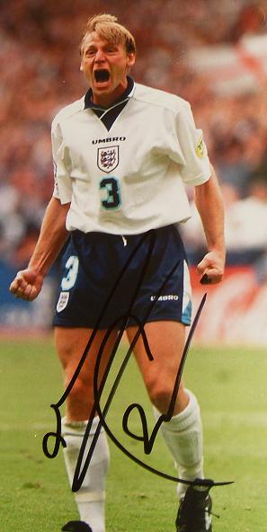 Stuart Pearce signed photo