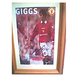 Ryan Giggs Signed Picture