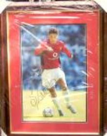 Signed action shot photo of Cristiano Ronaldo