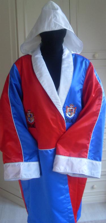 Frank Bruno worn boxing robe