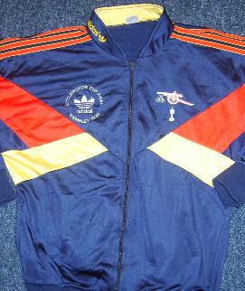 Kenny Sansom tracksuit worn at 1986/7 Littlewoods Cup Final