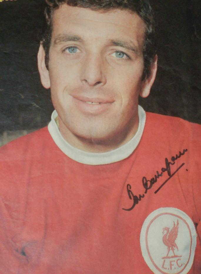 Ian Callaghan signed image