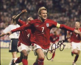 David Beckham in England Red Colours