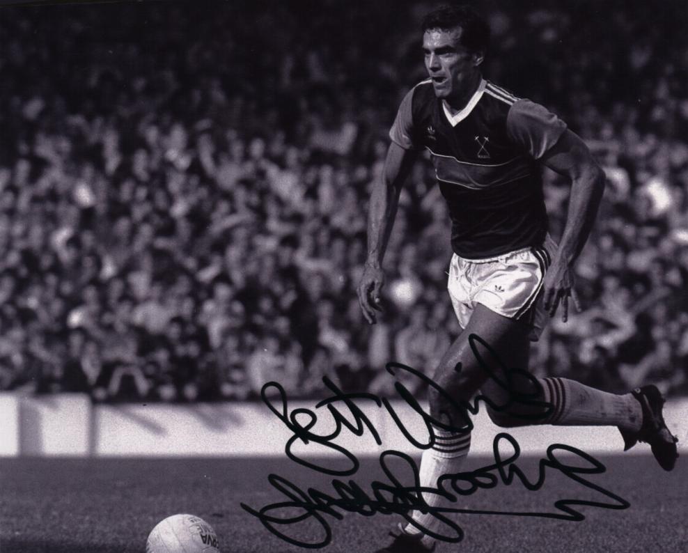 Trevor Brooking signed West Ham image