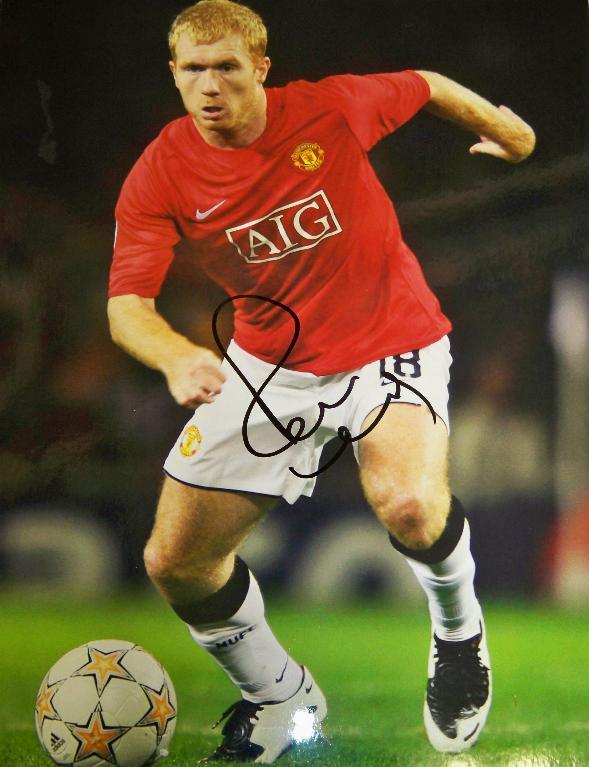 Paul Scoles signed photo